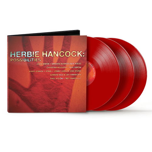 Cover for Herbie Hancock · Possibilities (LP) [Black Friday 2024 Expanded Red Vinyl edition] (2024)