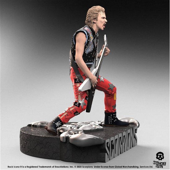 Scorpions - Scorpions Rudolf Rock Iconz Statue (Merchandise Collectible) - Scorpions - Merchandise - KNUCKLE BONZ - 0655646625133 - 11 februari 2021