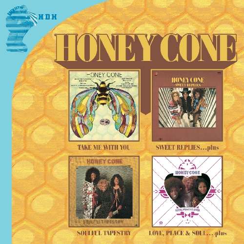 Cover for Honey Cone · Take Me With.. / Sweet Replies / Soulful.. + (CD) (2012)