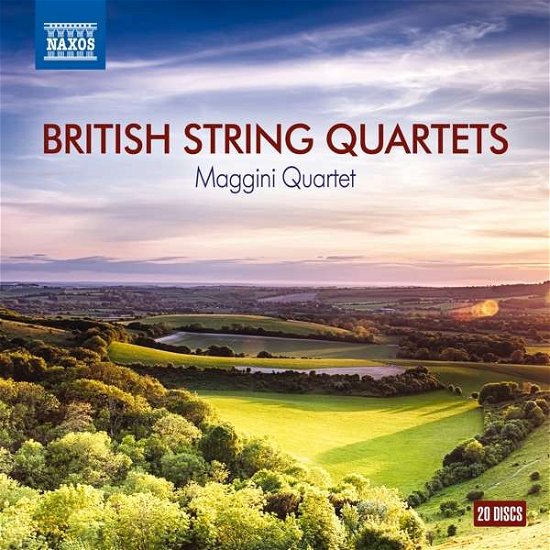 Cover for Maggini Quartet · British String Quartets (CD) (2019)