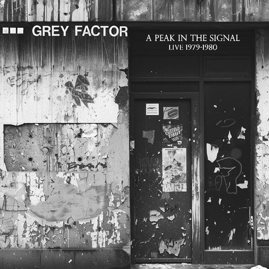 Cover for Grey Factor · Peak in the Signal (Live 1979-1980) (LP) (2024)