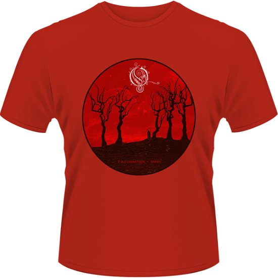 Cover for Opeth · Reaper -l/red- (T-shirt) [size L] [Red edition] (2016)