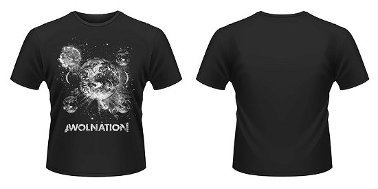 Cover for Awolnation · Planets Black (T-shirt) [size XXL] (2015)