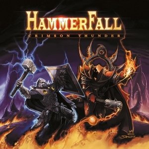 Cover for Hammerfall · Crimson Thunder (LP) [Coloured edition] (2019)