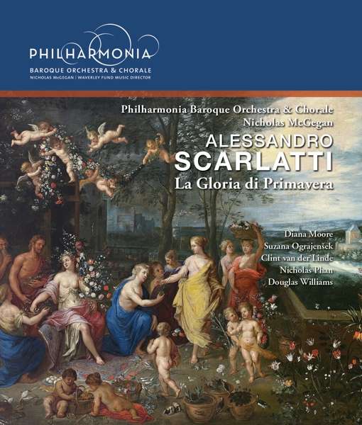 Cover for Alessandro Scarlatti · La Gloria Di Primavera (Blu-ray) (2016)