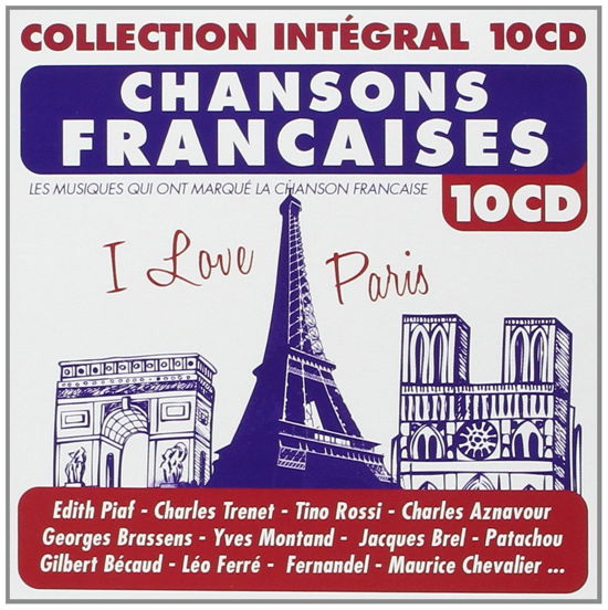 I Love Paris - V/A - Musiikki - LM - 3760108358133 - maanantai 17. marraskuuta 2014