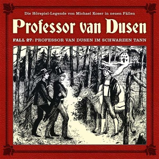 Cover for Vollbrecht, Bernd / tegeler, Nicolai · Professor Van Dusen Im Schwarzen Tann (neue FÃlle (CD) (2021)