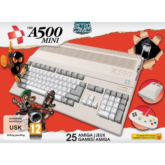 Cover for Pc · The A500 Mini  Amiga Retro Console PC (MISC) (2022)