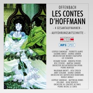 Les Contes D'hoffmann-mp - J. Offenbach - Musiikki - CANTUS LINE - 4032250111133 - maanantai 25. elokuuta 2008