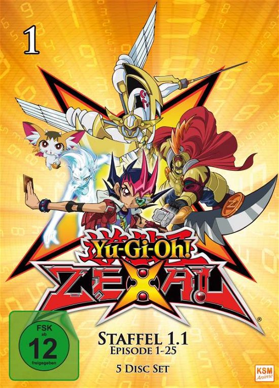 Cover for N/a · Yu-Gi-Oh! - Zexal - Staffel 1.1/Ep.1-25 [5 DVD] (DVD) (2017)