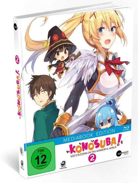 Konosuba Vol.2 (Blu-ray) (Mediabook) - Konosuba - Filmy - ANIMOON - 4260497791133 - 29 listopada 2019