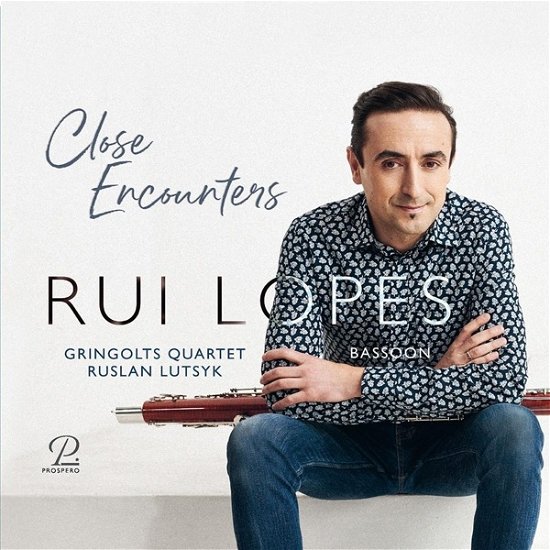 Cover for Rui Lopes / Ruslan Lutsyk / Gringolts Quartet · Close Encounters - Works For Bassoon And String Quartet (CD) (2023)