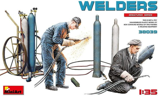 Cover for MiniArt · Welders 1:35 (7/20) * (Legetøj)