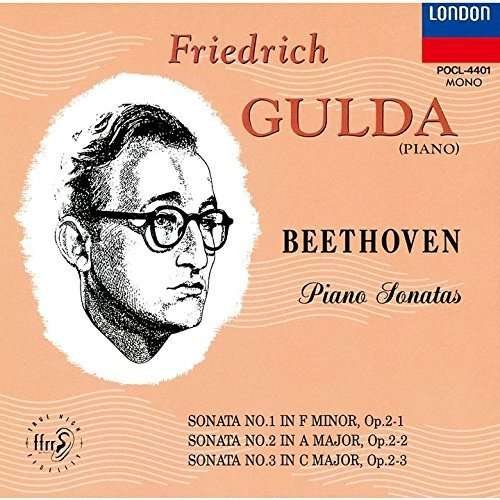 Cover for Friedrich Gulda · Beethoven: Piano Sonatas 1 &amp; 2 (CD) (2015)