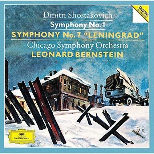 Cover for D. Shostakovich · Symphonies Nos.1&amp;7 (CD) (2015)