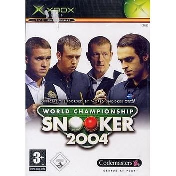 World Championship Snooker 2004 - Xbox - Spel - Codemasters - 5024866325133 - 24 april 2019