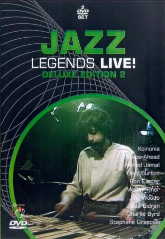 Cover for Jazz Legends Live Deluxe Edition 2 (DVD) (2017)