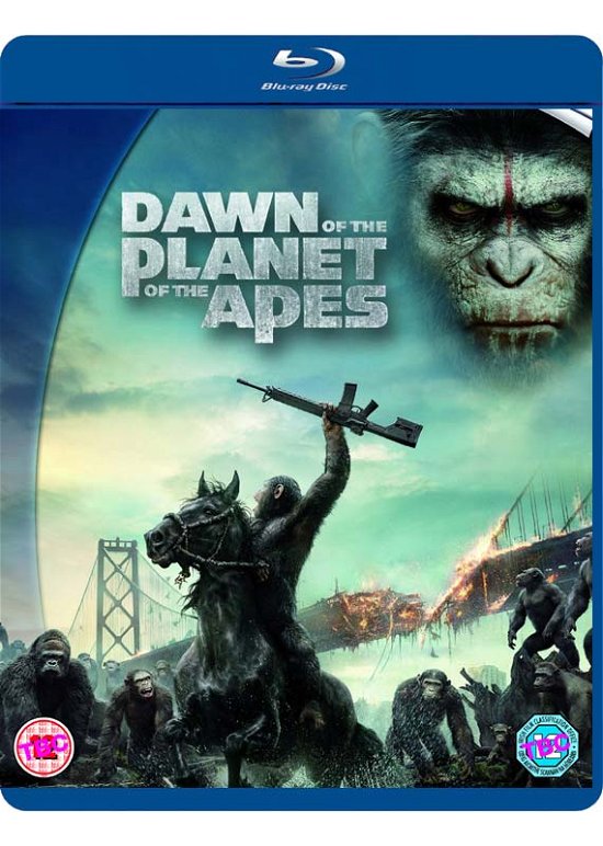 Cover for Dawn Of The Planet Of The Apes 3D BD Digital HDRegion BA · Planet Of The Apes - Dawn Of The Planet Of The Apes 3D (Blu-ray) (2014)