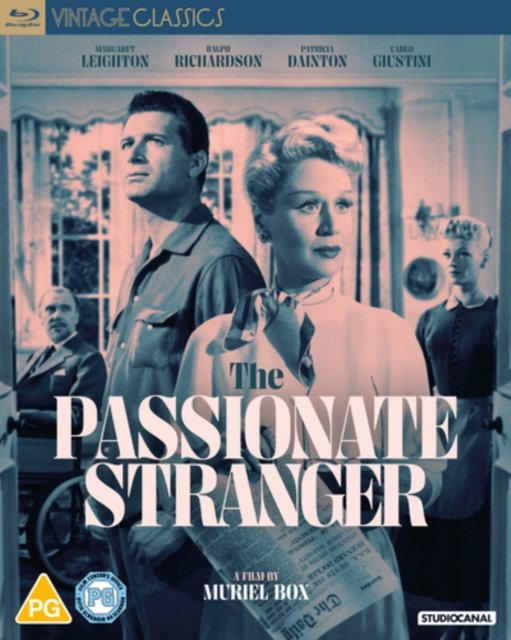 Cover for Muriel Box · The Passionate Stranger (Blu-ray) (2023)