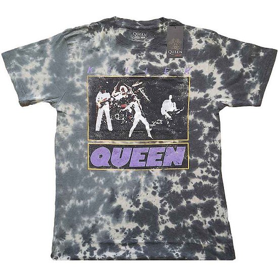 Queen Unisex T-Shirt: Killer Queen (Wash Collection) - Queen - Merchandise -  - 5056561021133 - 