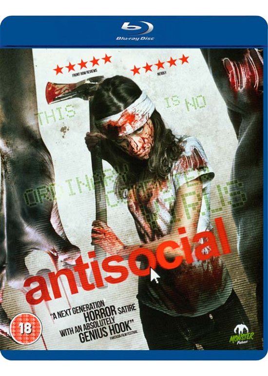 Cover for Antisocial (Blu-ray) (2014)