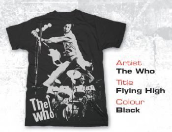 Cover for The Who · Flying High (CLOTHES) [size L] [SIZE LARGE edition] (2009)
