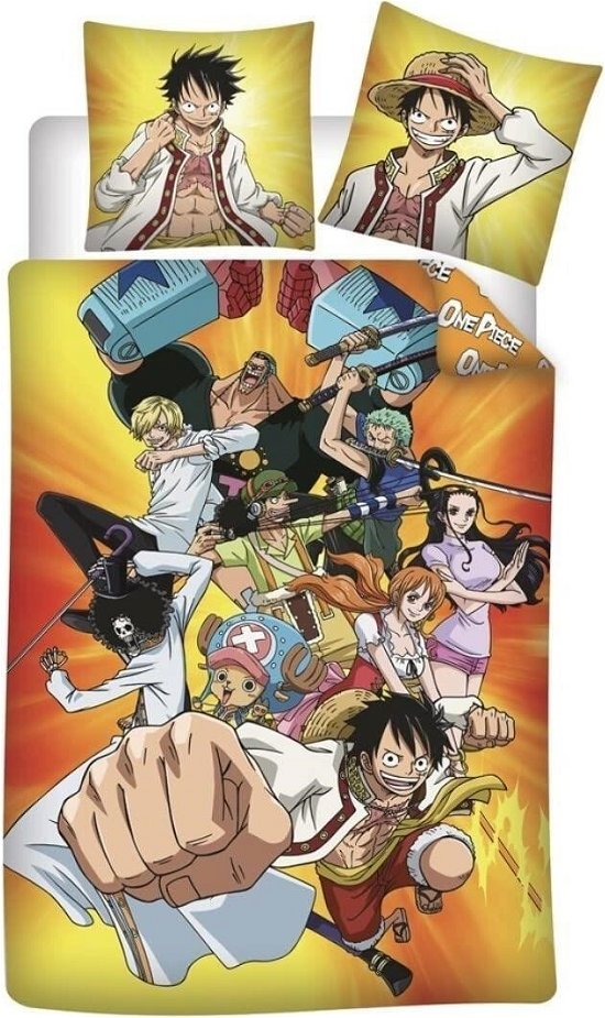 Cover for One Piece · ONE PIECE - Duvet Cover 140x200cm - 100% Cotton (Leketøy)