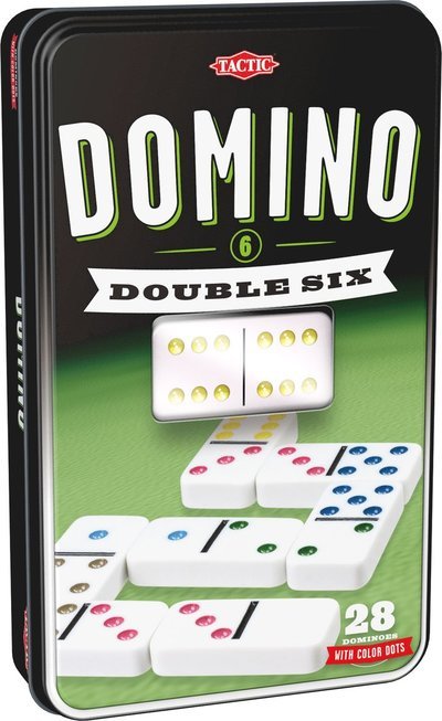 Domino Double 6 - Tactic - Produtos - Tactic Games - 6416739539133 - 