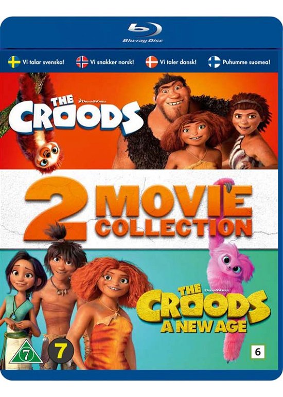 Cover for Croods · Croods + Croods, The: a New Age - Box (Blu-ray) (2021)