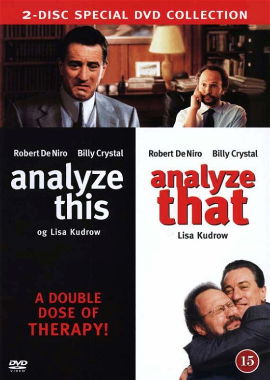 Cover for Robert De Niro / Billy Crystal · Analyze This / Analyze That (DVD) (2017)