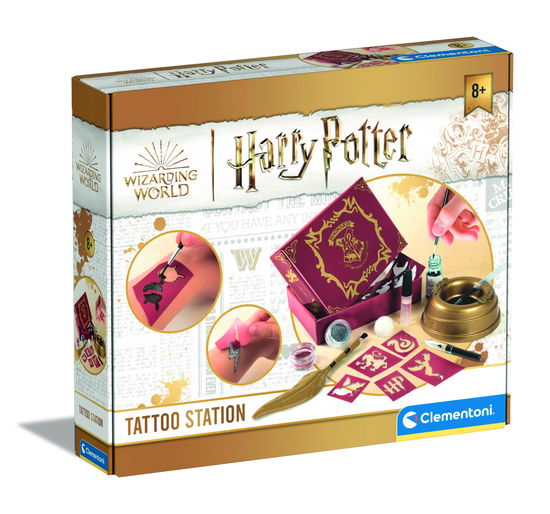 Cover for Clementoni · Harry Potter - Custom Tattoo Kit (18713) (Zabawki) (2023)