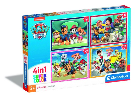 Cover for Clementoni · Puslespil Paw Patrol 4i1 (Jigsaw Puzzle) (2023)