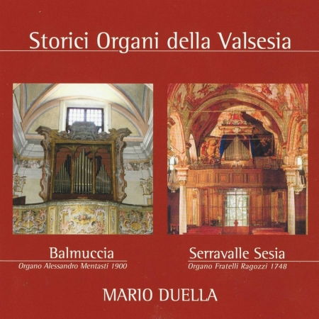 Cover for Battistini / Gaudenzio / Duella · Storici Organi Della Valsesia (CD) (2016)