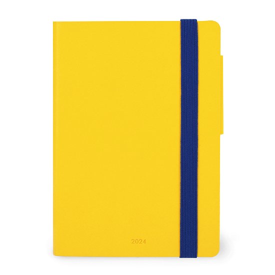 Cover for Legami · 12-month Diary - 2024 - Small Weekly Diary - Yellow (Paperback Book) (2023)