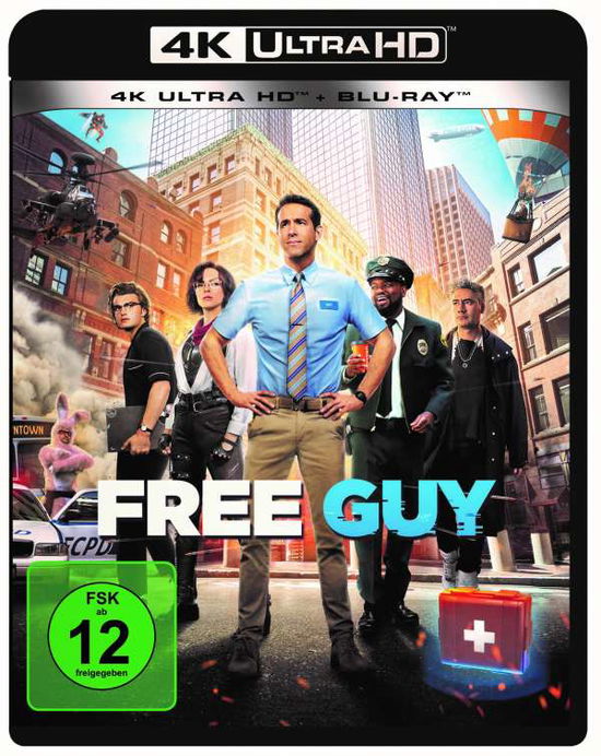 Cover for Free Guy Uhd Blu-ray (4K Ultra HD) (2021)