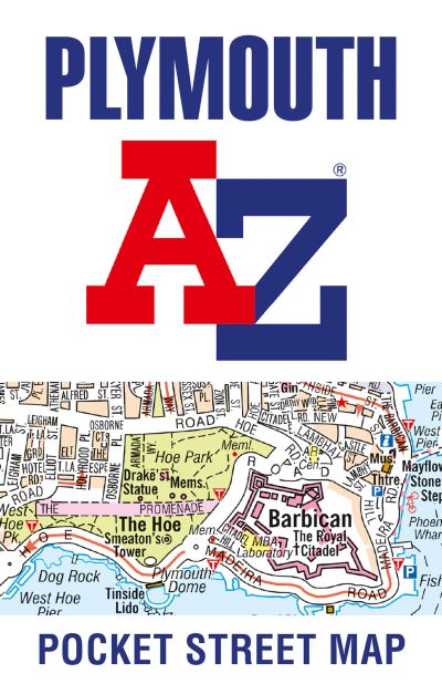 Cover for A-Z Maps · Plymouth A-Z Pocket Street Map (Map) (2021)