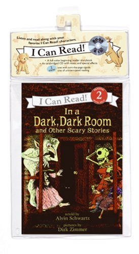 Cover for Alvin Schwartz · In a Dark, Dark Room and Other Scary Stories Book and CD - I Can Read Level 2 (Audiobook (CD)) [Pap / Com edition] (2008)
