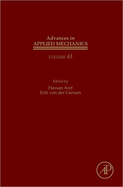 Cover for Hassan Aref · Advances in Applied Mechanics - Advances in Applied Mechanics (Hardcover Book) (2009)