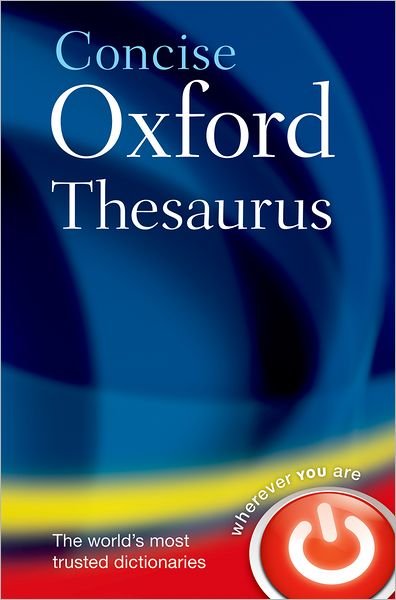 Concise Oxford Thesaurus - Oxford Languages - Boeken - Oxford University Press - 9780199215133 - 14 juni 2007