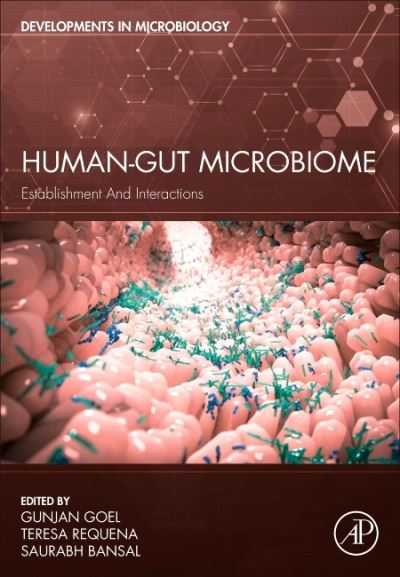 Cover for Human-Gut Microbiome: Establishment and Interactions - Developments in Microbiology (Paperback Book) (2022)