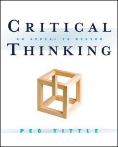 Cover for Peg Tittle · Critical Thinking: An Appeal to Reason (Hardcover Book) (2011)