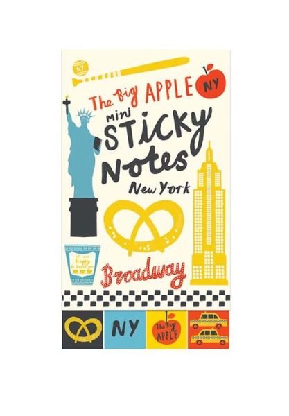 The Big Apple Mini Sticky Notes - Debbie Powell - Böcker - Galison - 9780735332133 - 1 maj 2011