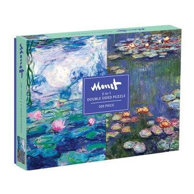 Monet 500 Piece Double Sided Puzzle - Sarah McMenemy - Gesellschaftsspiele - Galison - 9780735358133 - 11. Februar 2019