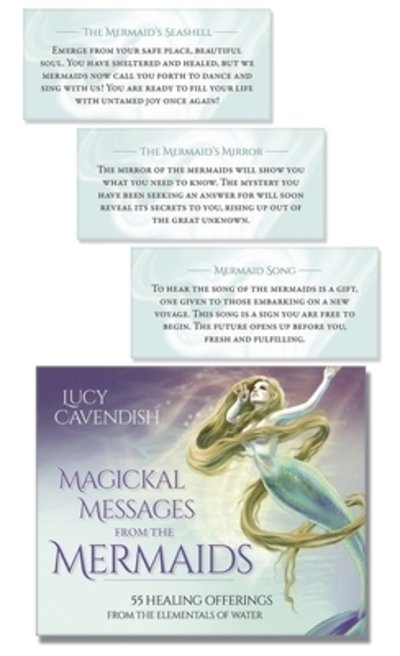 Cover for Lucy Cavendish · Magickal Messages from the Mermaids : Healing Offerings from the Elementals of Water (Cards) (2020)