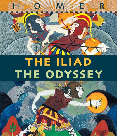 Cover for Gillian Cross · The Iliad / The Odyssey Boxed Set (Hardcover Book) (2017)