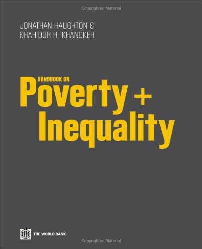 Cover for Shahidur Khandker · Handbook on Poverty + Inequality (World Bank Training Series) (Paperback Book) (2009)