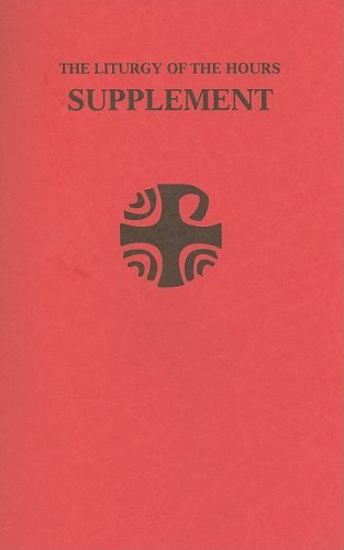 Cover for Catholic Book Publishing Co · The Liturgy of the Hours Supplement (Paperback Book) (1992)