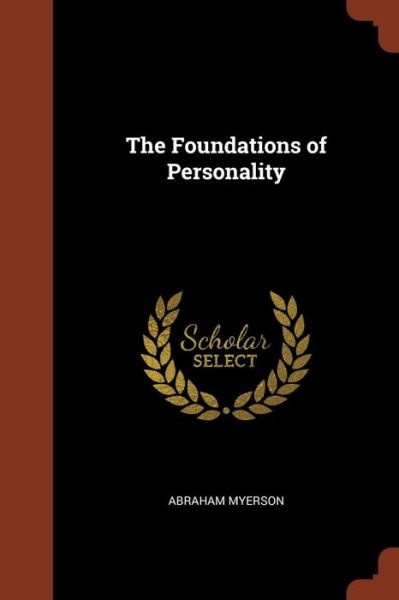 Cover for Abraham Myerson · The Foundations of Personality (Paperback Book) (2017)