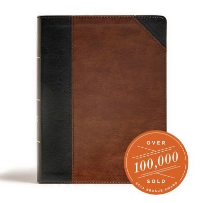 Cover for Tony Evans · CSB Tony Evans Study Bible, Black / Brown LeatherTouch (Skinnbok) (2019)