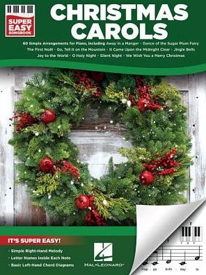 Cover for Hal Leonard Publishing Corporation · Christmas Carols: Super Easy Songbook (Paperback Bog) (2018)